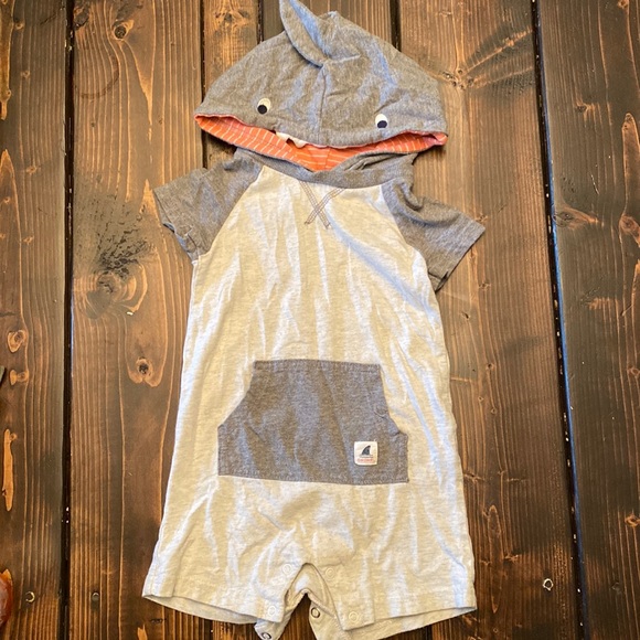 Shark Romper - Picture 1 of 2